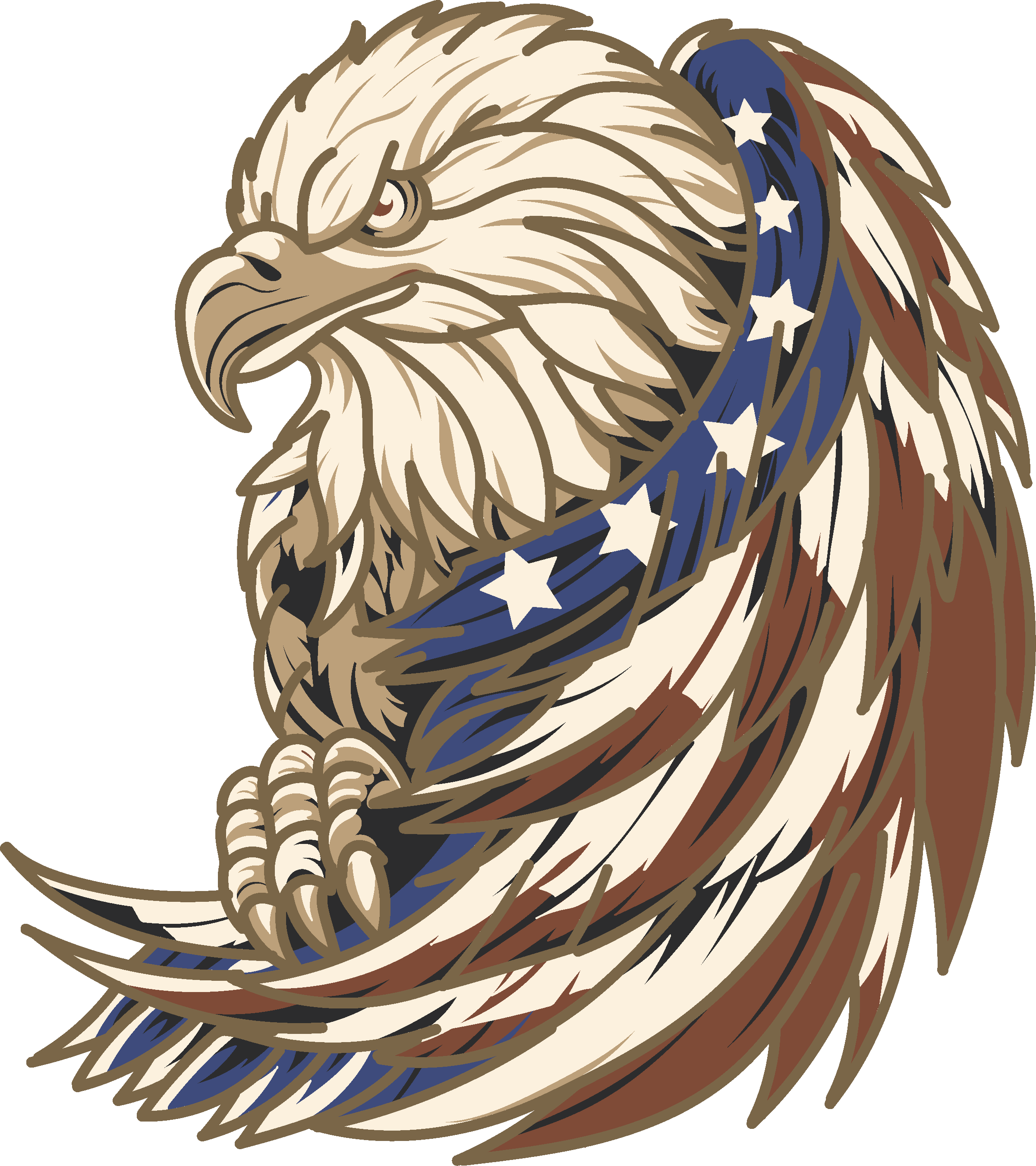 Eagle artwork used as the canonical test case